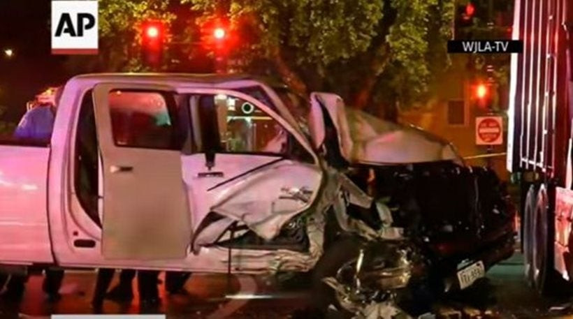 Ουάσιγκτον: Σκιά τρομοκρατικού χτυπήματος -Άνδρας επιτέθηκε με φορτηγό σε αστυνομικούς (βίντεο)